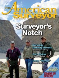 Surveyor's Notch - The American Surveyor
