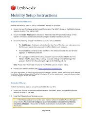 Time Matters & PCLaw Mobility Setup Instructions - Support ...