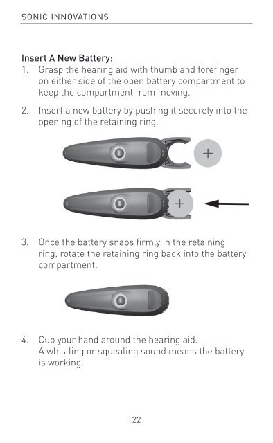 Velocity miniBTE User Guide (1.2M) - Sonic Innovations