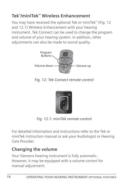 BTE User Manual Bil.indd - Siemens Hearing Instruments