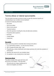 Tennis Golfer S Elbow Exercises Kent