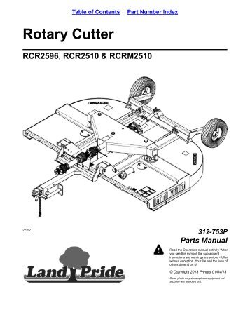 Rotary Cutter - Land Pride