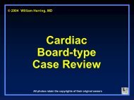 Cardiac Board-type Case Review - LearningRadiology