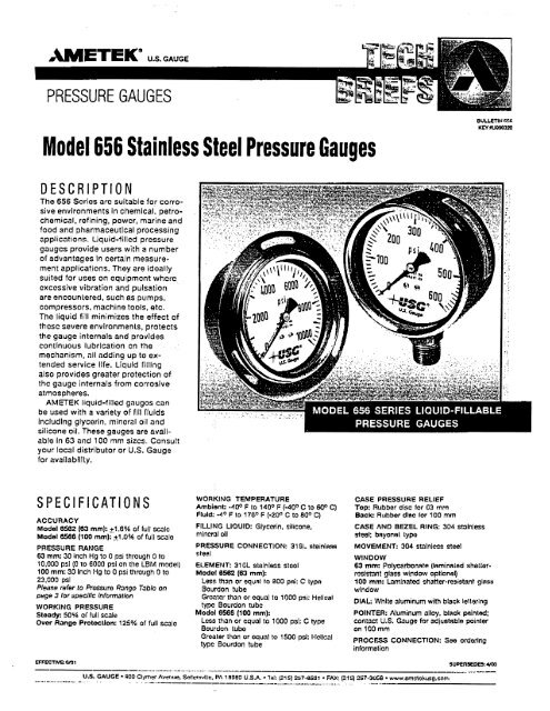 Ametek Pressure Gauge Model- 656 .pdf