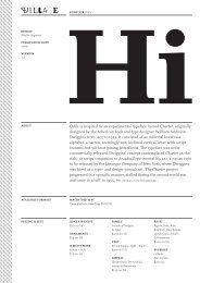 Odile is inspired by an experimental typeface named Charter ... - Vllg
