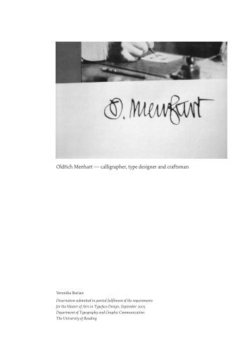 Oldřich Menhart - Rosetta Type Foundry