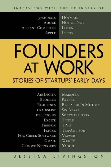 Founders at Work.pdf - Altpere Consulting