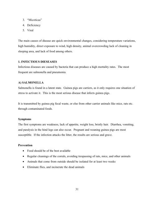 GUINEA PIG MANAGEMENT MANUAL - Benson Institute