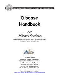 Disease Handbook - New Hampshire Department of Health and ...