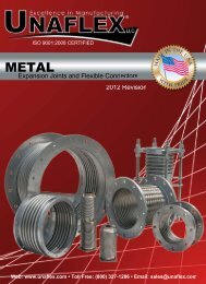 Rubber Expansion Joint Catalog 03 10 2011 - Unaflex Inc.