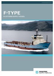 Supply Service F-Type - Maersk Supply Service