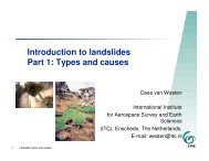Introduction to landslides Part 1: Types and causes