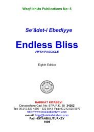 5-Endless Bliss Fifth Fascicle - Hakikat Kitabevi