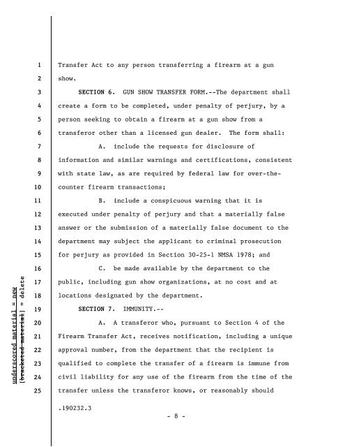 House Bill 77 - New Mexico Legislature