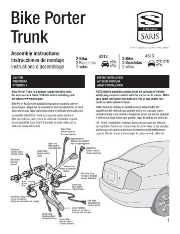 Bike Porter Trunk - Saris