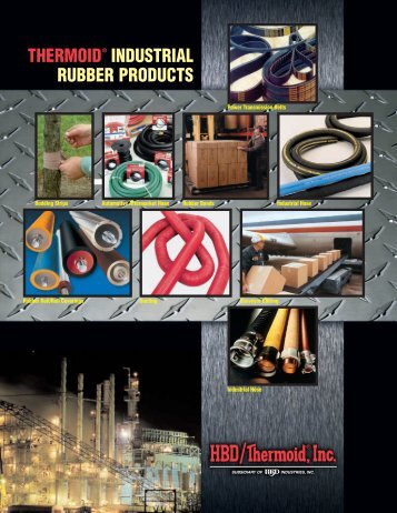 Industrial Rubber Products Catalog - Thermoid