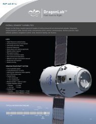 DragonLab DataSheet - SpaceX