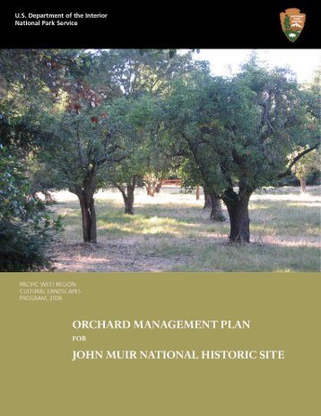 ORCHARD MANAGEMENT PLAN - California State Parks