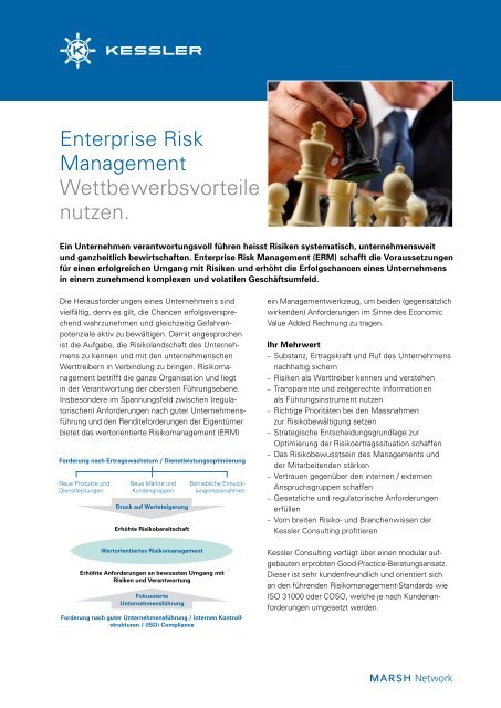 Enterprise Risk Management Wettbewerbsvorteile nutzen. - Kessler