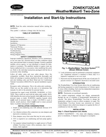 ZONEKIT2ZCAR WeatherMaker® Two-Zone - Guest Home Page ...