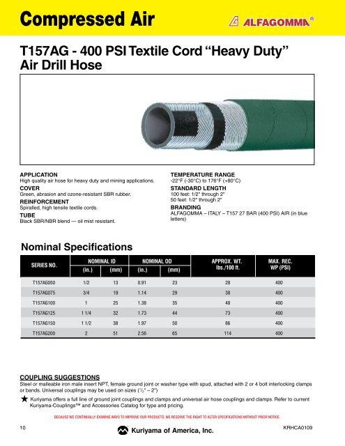 Industrial Rubber Hose - Key Industrial