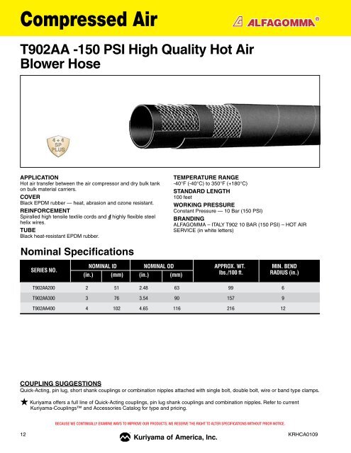 Industrial Rubber Hose - Key Industrial