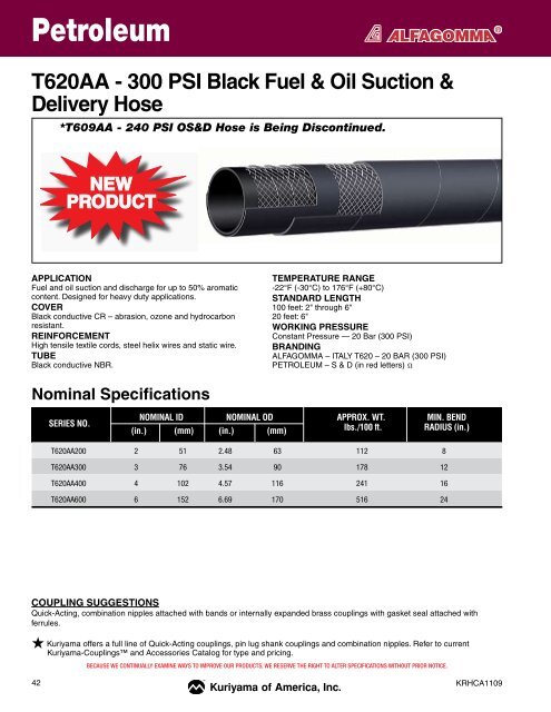 Industrial Rubber Hose - Key Industrial