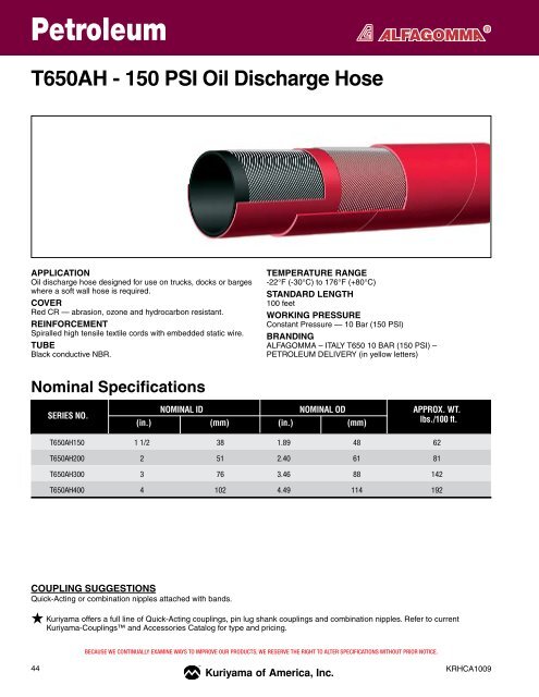 Industrial Rubber Hose - Key Industrial