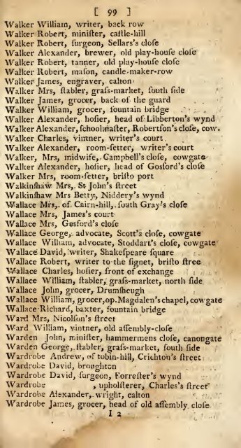 Williamson's directory for the city of Edinburgh, Canongate, Leith ...