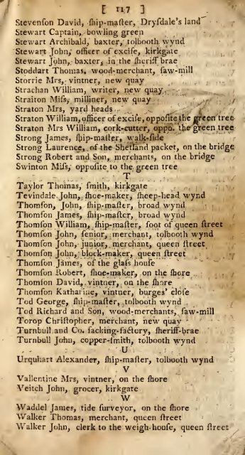 Williamson's directory for the city of Edinburgh, Canongate, Leith ...