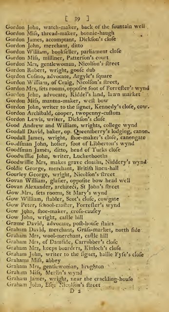 Williamson's directory for the City of Edinburgh, Canongate, Leith ...