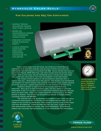 Hydraulic Chlor-Scale® - Global Treat, Inc