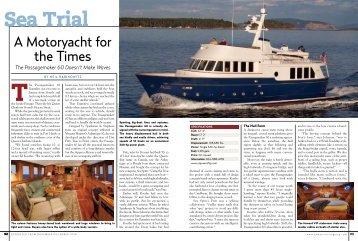 Sea Trial - Sea Spirit Yachts