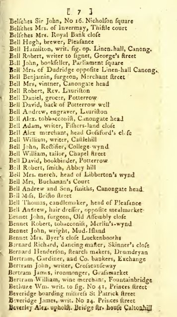 Williamson's directory for the city of Edinburgh, Canongate, Leith ...