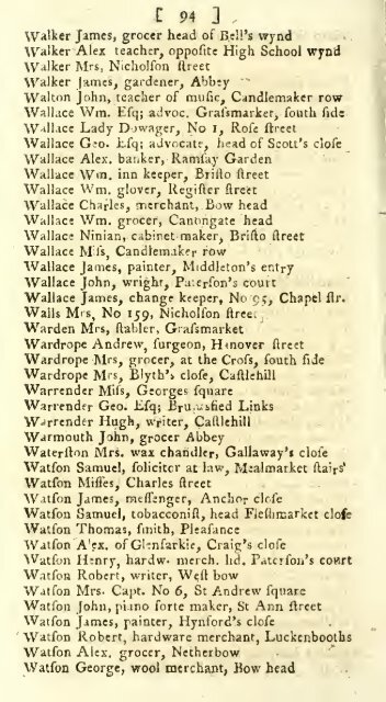 Williamson's directory for the city of Edinburgh, Canongate, Leith ...