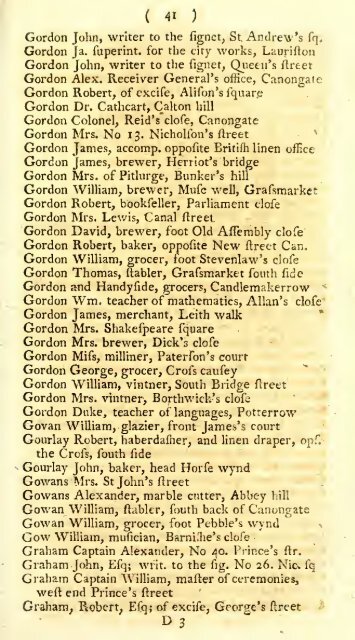 Williamson's directory for the city of Edinburgh, Canongate, Leith ...