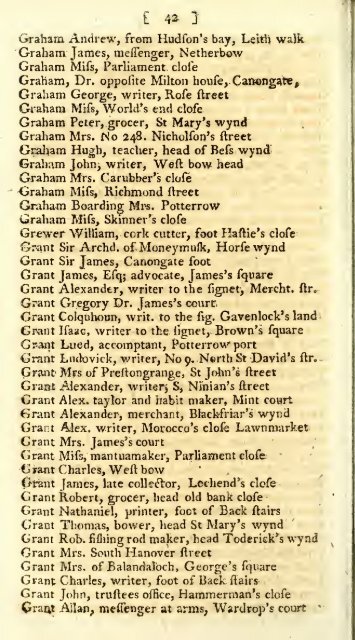 Williamson's directory for the city of Edinburgh, Canongate, Leith ...