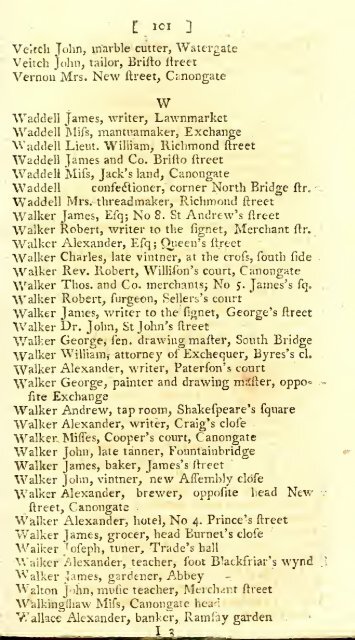 Williamson's directory for the city of Edinburgh, Canongate, Leith ...