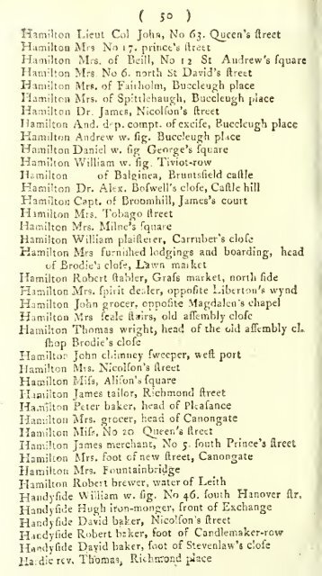 Williamson's directory for the city of Edinburgh, Canongate, Leith ...