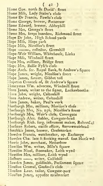 Williamson's directory for the city of Edinburgh, Canongate, Leith ...