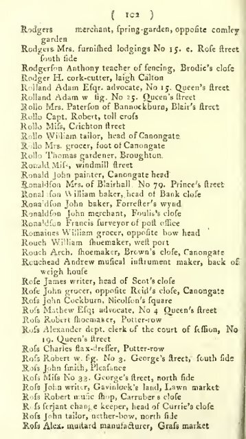 Williamson's directory for the city of Edinburgh, Canongate, Leith ...