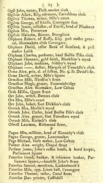 Williamson's directory for the city of Edinburgh, Canongate, Leith ...