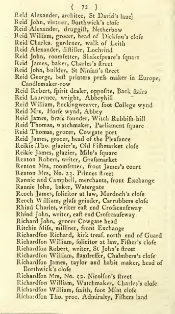 Williamson's directory for the city of Edinburgh, Canongate, Leith ...