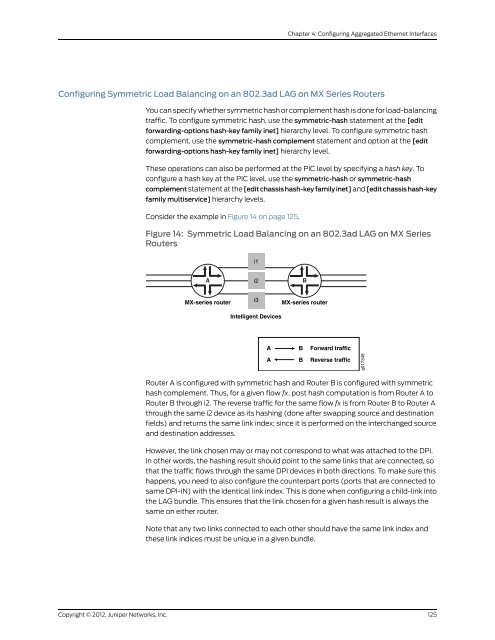 Junos® OS Ethernet Interfaces Configuration ... - Juniper Networks