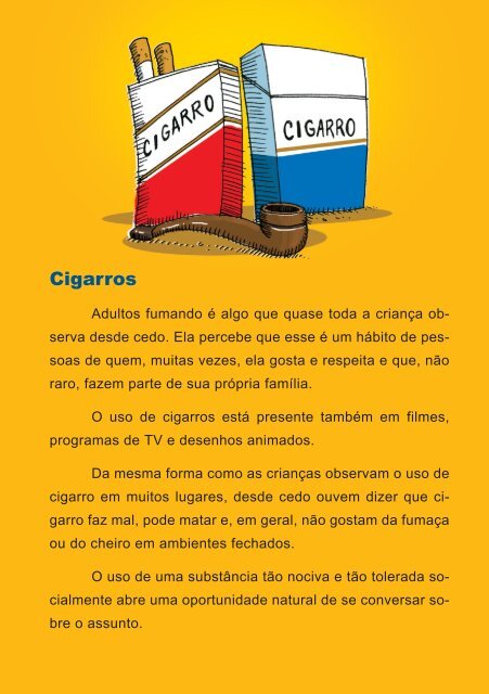 Drogas: Cartilha para pais de crianças