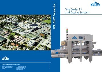 Tray Sealer TS and Dosing Systems - Hermann WALDNER - Dosomat