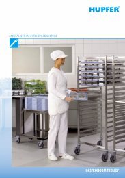 HUPFER® Gastronorm Trolley...