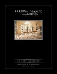 PDF catalog - Century Furniture