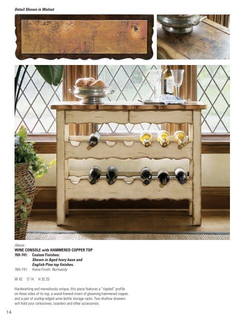 PDF catalog - Century Furniture