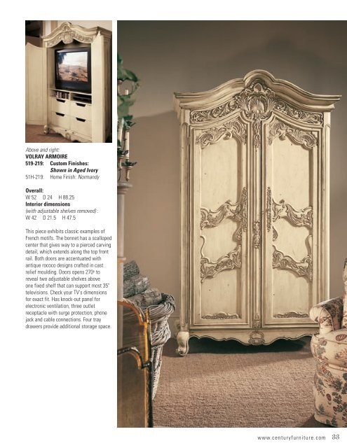 PDF catalog - Century Furniture